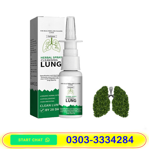 Organic Herbal Lung Cleanse Repair Nasal Spray in Pakistan